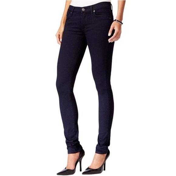 Agolde Denim - AGOLDE • colette dark blue wash skinny jeans